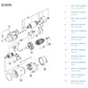 Rozrusznik Claas Ares 7700067836, RE504807, AL81154 - Mahle IS1070 Kramp 8719493088649
