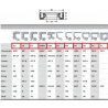 Simering calowy 14,29x25,40x6,35 typ BB 9/16"x1"x1/4"
