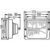 Reflektor, H4 1AA004109041 Hella 4082300032284