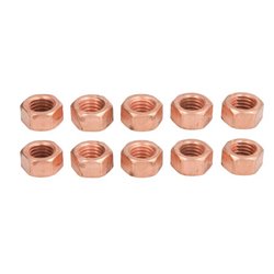 Nakrętka M10x1.50 miedziana SW15 (10szt)