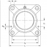 Obudowa łożyska 90 SKF 7316570669725