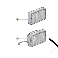 Oświetlenie robocze 7700051756 Claas 0011726420