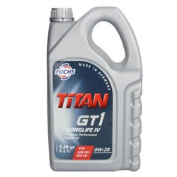 Olej silnikowy Fuchs 0W20 Titan GT1 LL IV 5L
