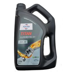 Olej silnikowy Fuchs 0W20 Titan SUPERS.D1 5L