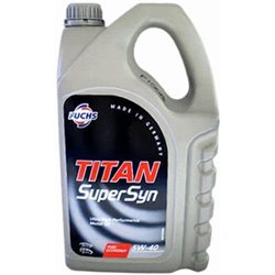 Olej silnikowy Fuchs 5W40 Titan SUPERS. 5L