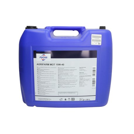 Olej silnikowy Fuchs 15W40 Agrifarm MOT 20L