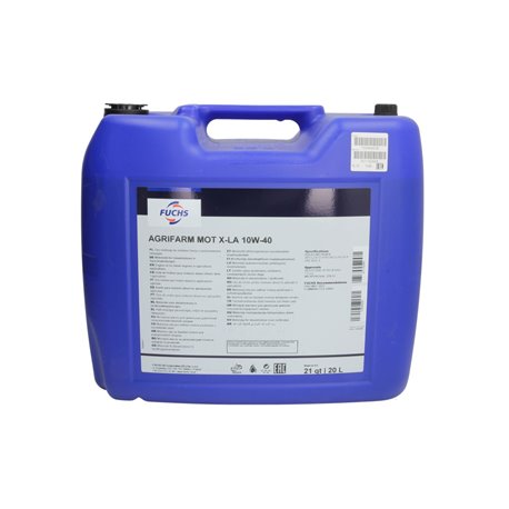 Olej silnikowy Fuchs 10W40 Agrifarm MOT XLA 20L