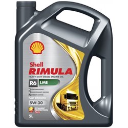 Olej silnikowy Shell 5W30 Rimula R6 LME+ 5L