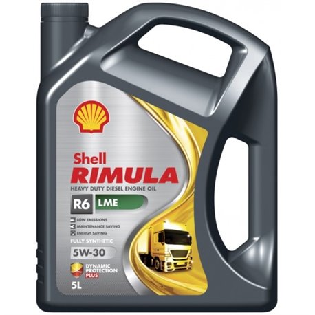 Olej silnikowy Shell 5W30 Rimula R6 LME+ 5L