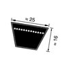 Pasek klinowy 25x1760mm Ld Optibelt 4014486038446
