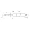 Sprężyna gazowa, L548 - 250N Stabilus 033035