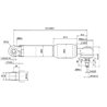 Sprężyna gazowa L500 CA057207 Stabilus 4046577192027
