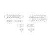 Zamek 08B-1, - 1/2"x5/16" Tsubaki RS08B1SLAMBDA