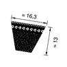Pasek klinowy uzębiony 16,3x1360mm Ld Optibelt 4014486653977