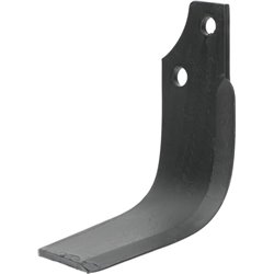 Nóż glebogryzarki fi12,5mm-lewy 160mmx117mm Maschio 