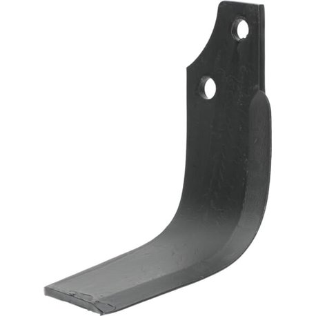 Nóż glebogryzarki fi12,5mm-lewy 160mmx117mm Maschio 