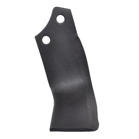 Nóż glebogryzarki fi14,5mm-lewy 195mmx135mm Maschio 