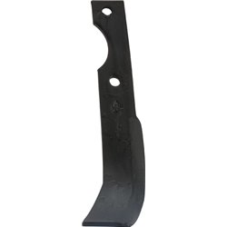 Nóż glebogryzarki fi8,5mm-70mm lewy 215mmx48mm Agria 