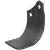 Nóż glebogryzarki fi14,5mm-56mm lewy 185mmx130mm Maschio 