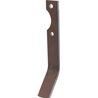 Nóż glebogryzarki fi10,5mm-74mm lewy 215mmx63mm 