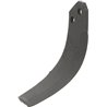 Nóż glebogryzarki fi10,5mm-25mm lewy 142mmx100mm Ferrari 496367 