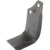 Nóż glebogryzarki fi14,5mm-56mm lewy 140mmx215mm Maschio B, BI, C, SC 