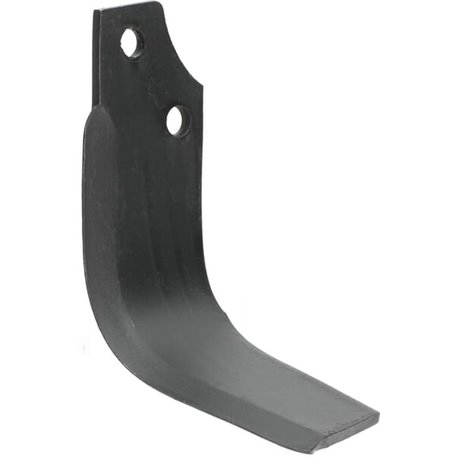 Nóż glebogryzarki fi12,5mm-prawy 160mmx117mm Maschio 