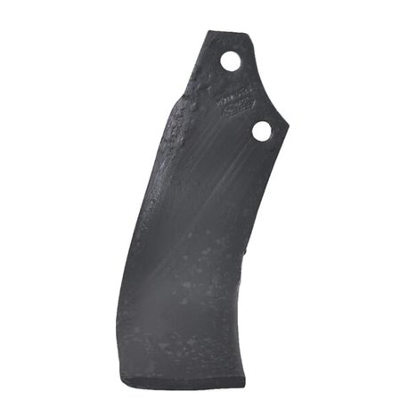 Nóż glebogryzarki fi14,5mm-56mm prawy 230mmx145mm Maschio 