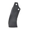 Nóż glebogryzarki fi14,5mm-56mm prawy 230mmx145mm Maschio B, BI, C, SC 