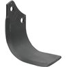 Nóż glebogryzarki fi14,5mm-56mm prawy 185mmx130mm Maschio 