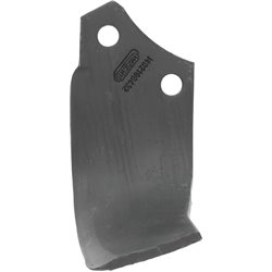 Nóż glebogryzarki fi14,5mm-56mm prawy 185mmx130mm Maschio 