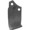 Nóż glebogryzarki fi14,5mm-56mm prawy 185mmx130mm Maschio 