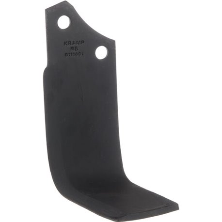 Nóż glebogryzarki fi14,5mm-56mm prawy 224mmx140mm Maschio 