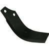 Nóż glebogryzarki fi12,5mm-44mm prawy 190mmx115mm Maschio 
