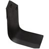 Nóż glebogryzarki fi16,5mm-56mm prawy 223mmx145mm Maschio 