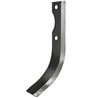 Nóż glebogryzarki fi8,5mm-60 lewy 177mmx58mm Honda 