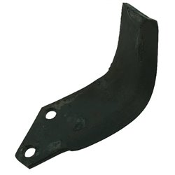 Nóż glebogryzarki fi10,5mm-40mm prawy 152mmx72mm Grillo