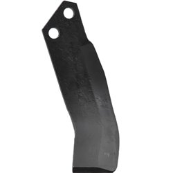 Nóż glebogryzarki fi9mm-21mm lewy 140mmx70mm Grillo 7088 