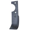 Nóż glebogryzarki fi9mm-70mm lewy 215mmx50mm Agria 