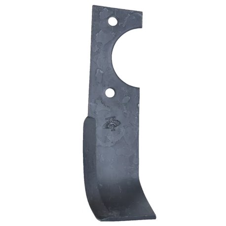 Nóż glebogryzarki fi9mm-70mm prawy 215mmx50mm Agria 