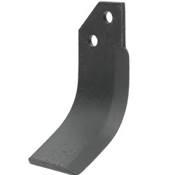 Nóż glebogryzarki fi10,5mm-28mm lewy 145mmx70mm Bertolini 