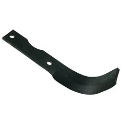 Nóż glebogryzarki fi11,5mm-115mm prawy 266mmx104mm Kuhn 