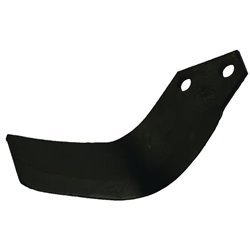 Nóż glebogryzarki fi12,5mm-40mm lewy 170mmx116mm Breviglieri 