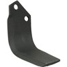 Nóż glebogryzarki fi12,5mm-40mm prawy 164mmx111mm Celli 531511 