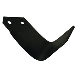 Nóż glebogryzarki fi12,5mm-40mm prawy 185mmx115mm Breviglieri 