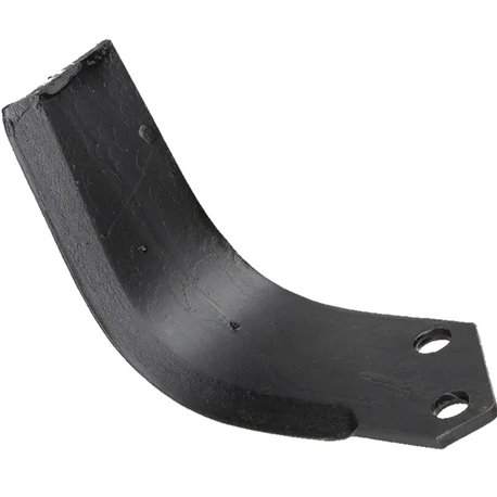 Nóż glebogryzarki fi12,5mm-lewy 182mmx116mm Maschio 
