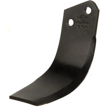 Nóż glebogryzarki fi12mm-41,5mm lewy 130mmx70mm Kuhn