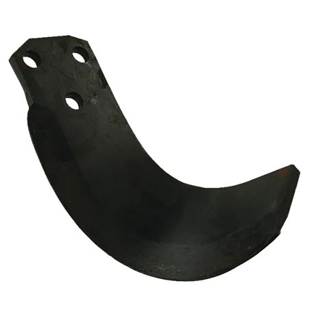 Nóż glebogryzarki fi14,5mm-44mm prawy 223mmx133mm Maletti 
