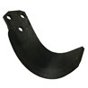 Nóż glebogryzarki fi14,5mm-44mm prawy 223mmx133mm Maletti 