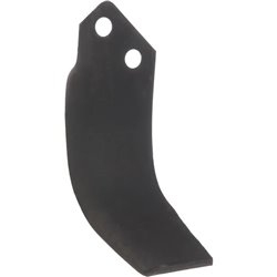 Nóż glebogryzarki fi14,5mm-prawy 205mmx120mm Krone 